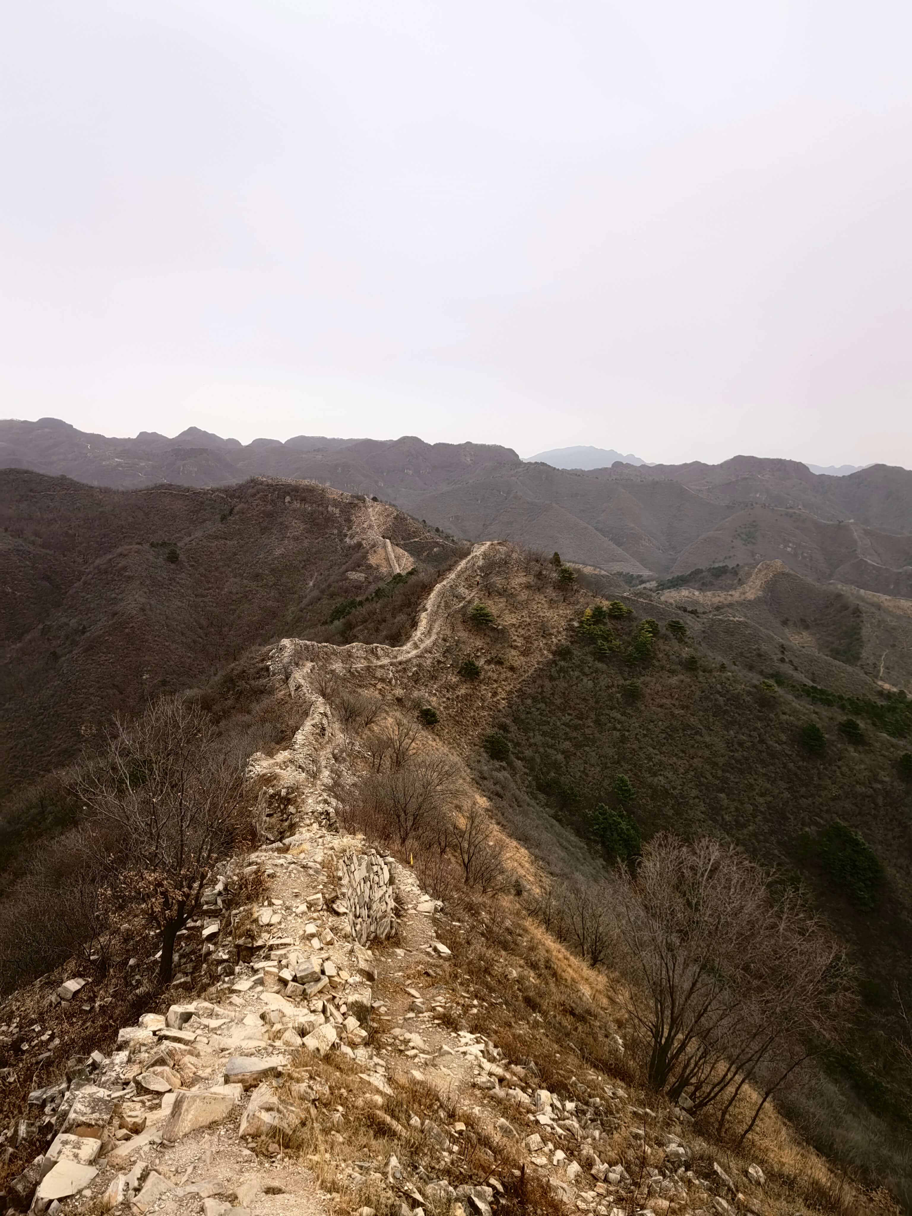 三界碑东边河北天津边界线长城