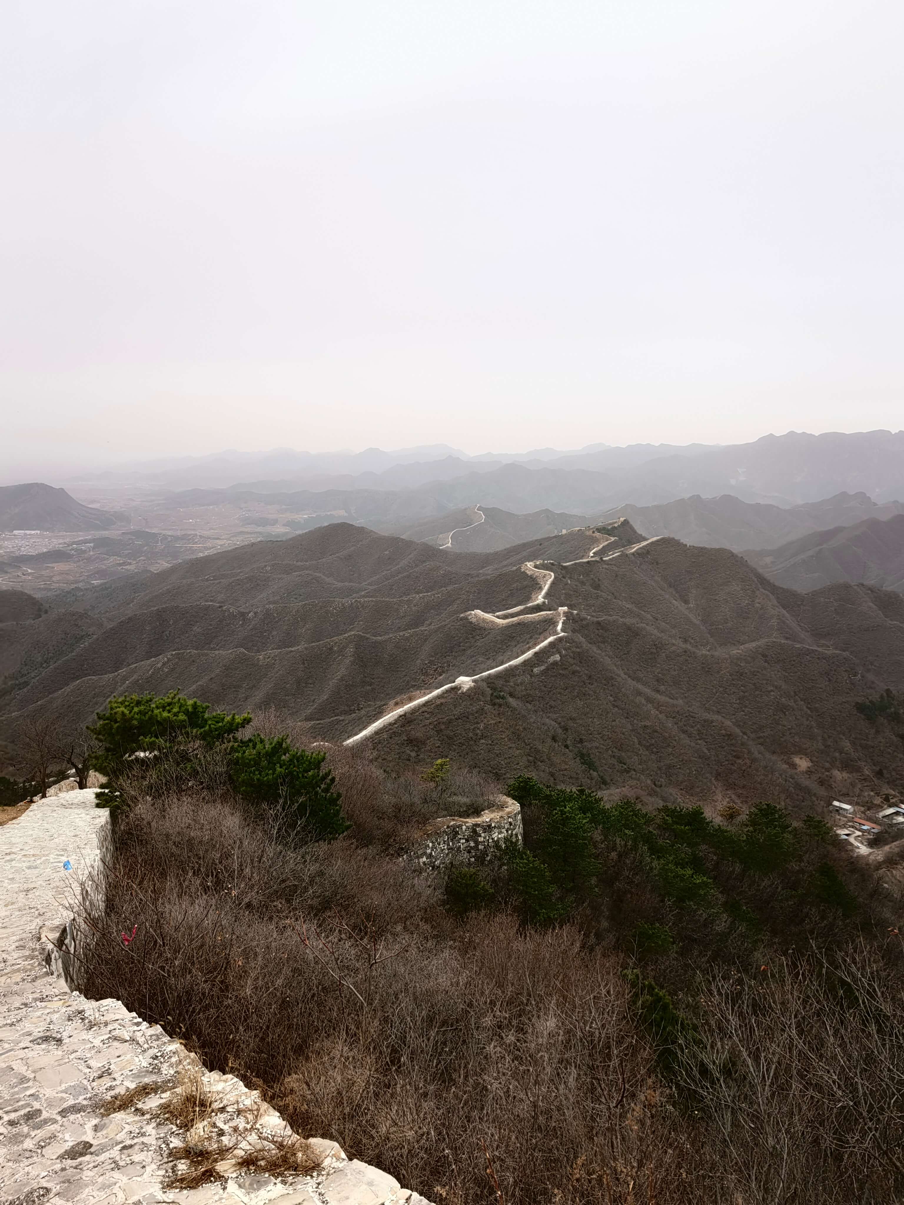 三界碑西边北京段长城