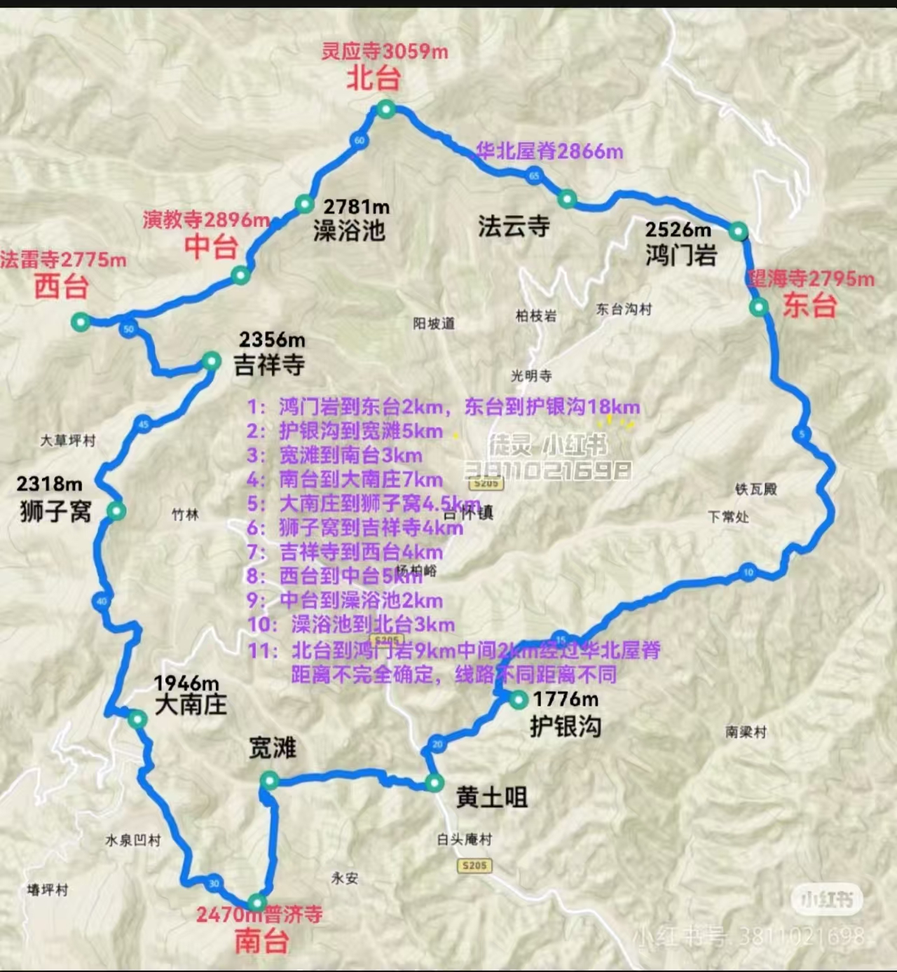 五台山顺朝图